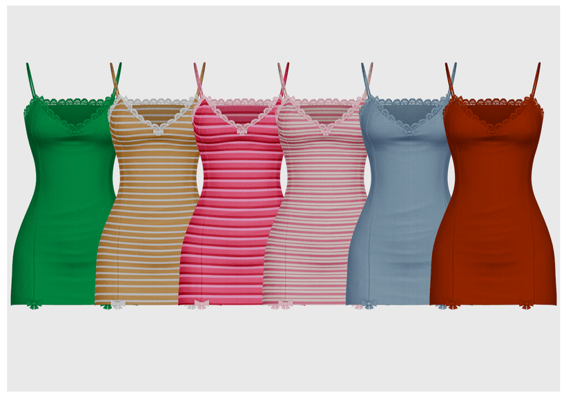 Галерея мода Сет пижам Cozy Soft SleepWear Collection #3